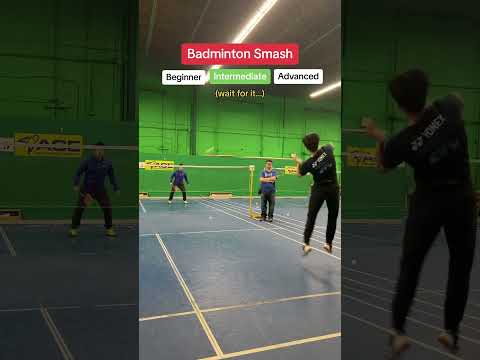 1 second VS 10 years playing badminton