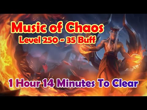 Music of Chaos Level 250 With 35 Buff || Auto Mode