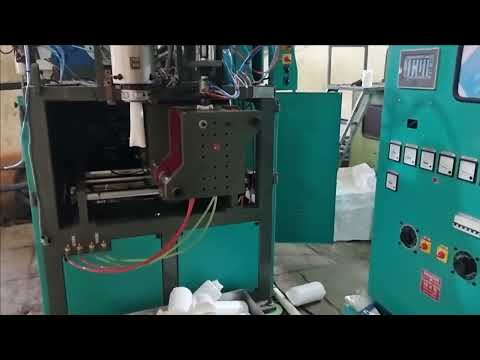 Blow Moulding Machine 2 Litre #blowmoulding #plastic #hydraulic #machine #mold #pharma