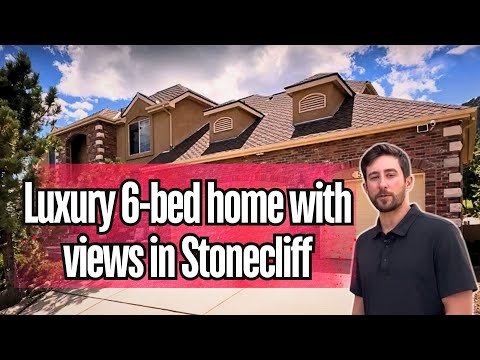 Luxury 6-bed home with views in Stonecliff || Cheyenne Mountain