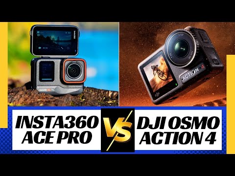 Insta360 Ace Pro Vs DJI Action 4 : Which One To Choose?