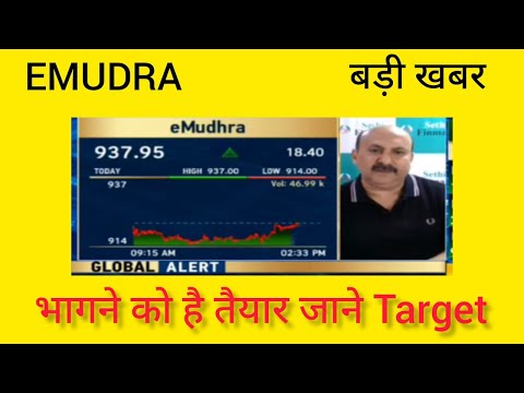 Emudra Share Latest News, Emudra share chart analysis, Emudra share Today News, Stock to buy Now