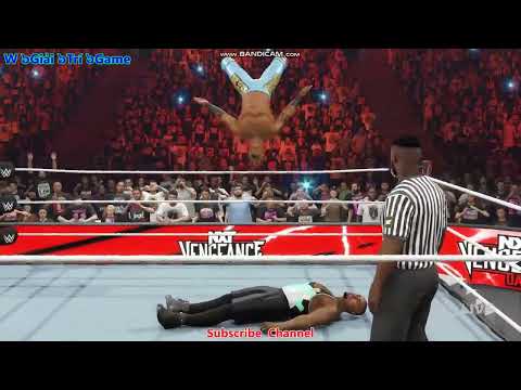 WWE 2K24 CARMELO HAYES VS. ANGELO DAWKINS #2024 #sports #wrestling