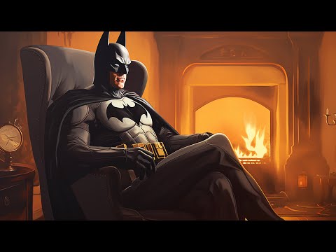 8 Hours of Ambient Batman Music Playing in Another Room 🦇 Warm & Cosy Vibes for Deep Relaxation