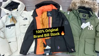 100% Original Brand Bill Stock🔥| Upto 93% Off 😱| Cheapest Export Surplus Garments | Winter Special 😍