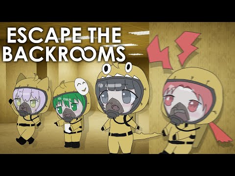 【BACKROOMS】ホラゲやれっていったのおまえたちだからな！みろよ！泣【罰ゲーム】