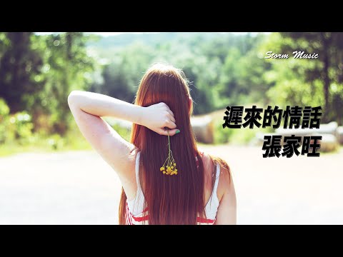 張家旺 - 遲來的情話 [那天晚上我醉出了時差 整個酒吧都在看我的笑話]【動態歌詞Lyrics】