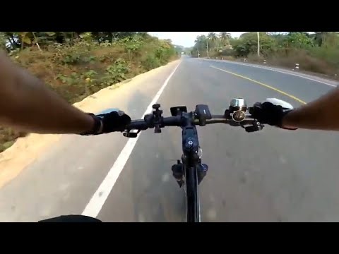 Cycling on Padubidri - Karkala Highway