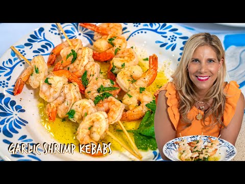 Sizzling Garlic Herb Shrimp Kebabs Summer Must Try!