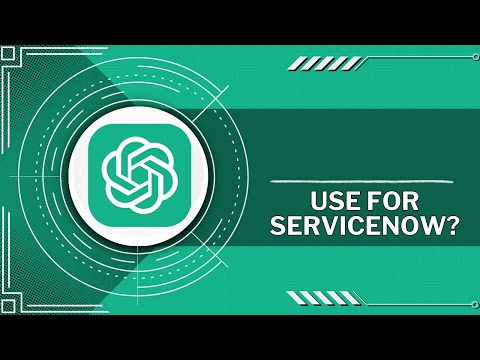 How To Use Chatgpt For Service now Developer (Easy Method)