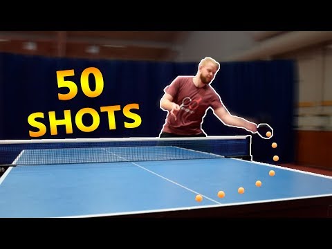 50 Around the Net Shots (Pongfinity Challenge)