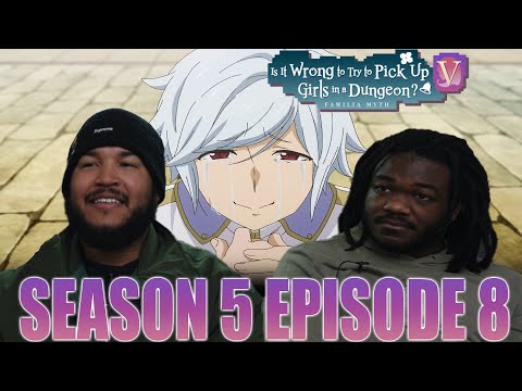 Ais Is So Clutch!! | Danmachi Season 5 Episode 8 Reaction