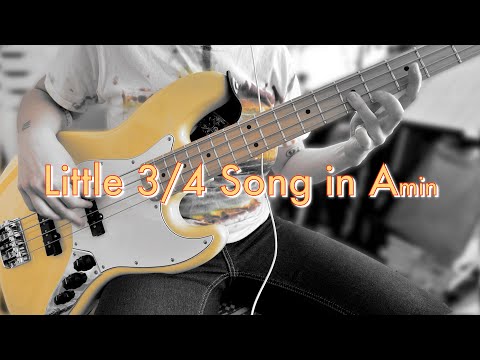 Little Song in Am - Bass, Electric Guitar, Classical Guitar, Synth