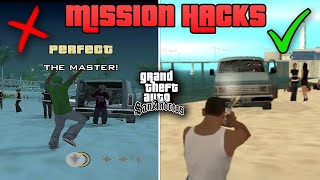 Helpful mission life-hacks in GTA San Andreas