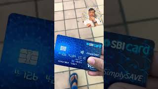 Must have SBI credit card for everyone ￼#creditcard #sbicreditcard #simplyclick