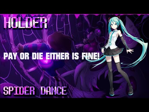 【Vocal cover】Spider dance (Undertale Remix) 【Hatsune Miku V4X】 + VSQX