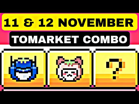 🍅Tomarket Airdrop Combo 11 November | Tomarket Daily Combo Today | Tomarket Combo Cards Today