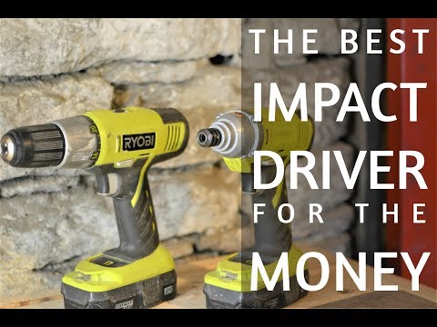 Best Impact Driver for the Money!  Ryobi Impact Driver and Drill Review