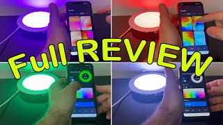 FAVORWE Recessed RGB LED Light FULL REVIEW