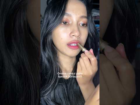 RACUN OMBRE LIPS PRODUK LOKAL🔥 #vivacosmetics #mattelipstick #makeuplook