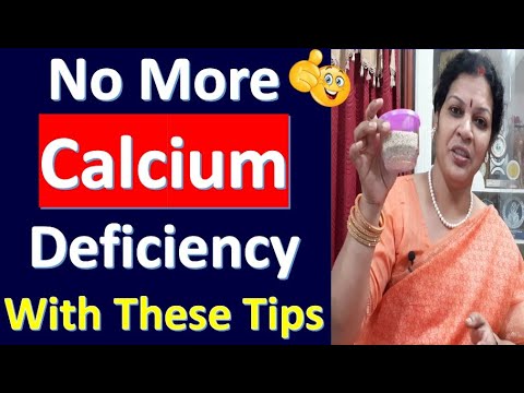 "No More Calcium Deficiency"  -  With These Tips  - "Keep Your Health Always 100% Fit"