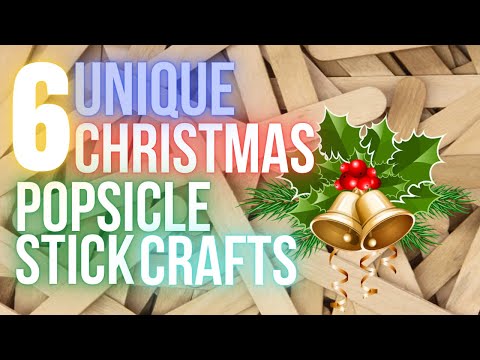 Christmas Crafts Ideas for Kids | Easy Popsicle Sticks Crafts