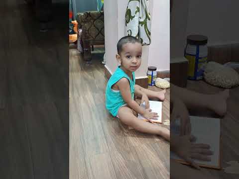 ओम जय जगदीश हरे। #cutebaby #cute #funny