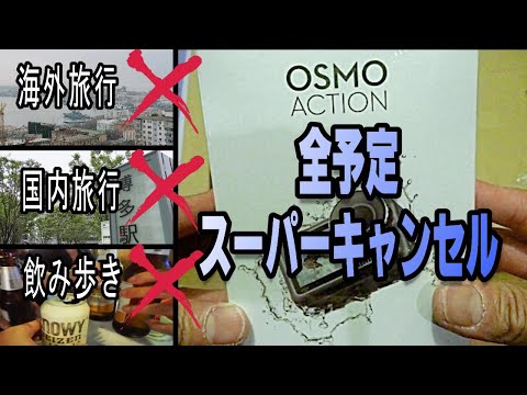 海外旅行の為に買ったOSMO ACTIONの出番なし！？