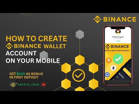 HOW TO CREATE BINANCE WALLET ON YOUR PHONE 2024 || BINANCE SMART CHAIN | CRYPTO WALLET |