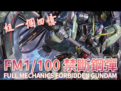 -平常玩模型 LIVE24 -  組一個回憶 FM 1/100 禁斷鋼彈 FORBIDDEN GUNDAM