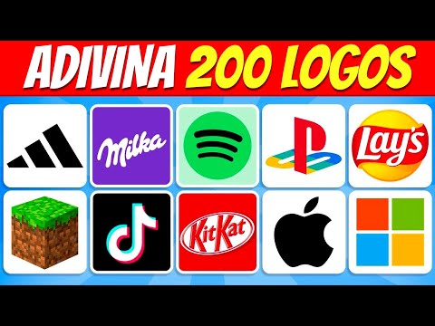 ADIVINA el LOGO en 3 segundos | 200 Logos Famosos