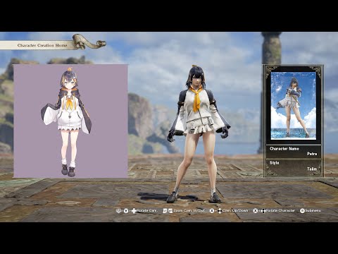 SoulCalibur 6; Petra Gurin (Nijisanji) custom character video guide by Zeno XC