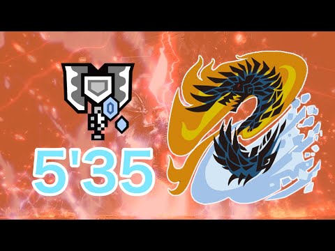 【MHWI PS4】宵の恒星 アルバトリオン チャージアックス ソロ 5'35"98/Fire Alatreon Charge Blade Solo