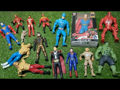 AVENGERS TOYS/Action Figures/Cheap Price/Unboxing/Ironman vs Hulk, Thor vs Spiderman/Superheroes