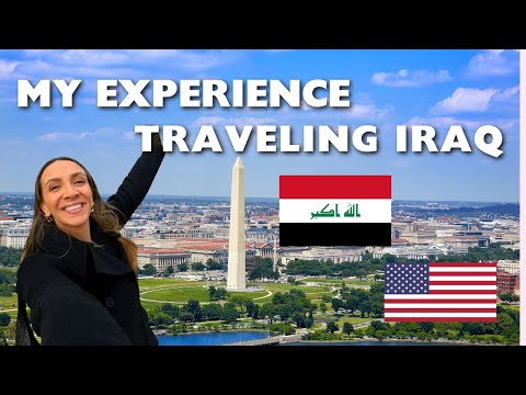 Speaking at the Iraq Embassy in Washington DC on my Iraq Travel Experience!