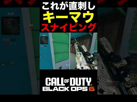 【COD:BO6】これがBO6直刺しスナイピング‼︎キーマウが楽しい件ww【実況切り抜き】