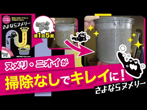 【商品紹介】今話題の新商品！これ1つでキッチンのヌメリ・ニオイ知らず！【さよならヌメリー】