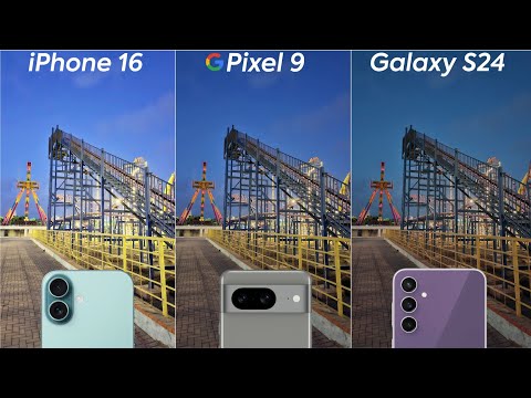 iPhone 16 vs Google Pixel 9 vs Samsung Galaxy S24 Camera Test