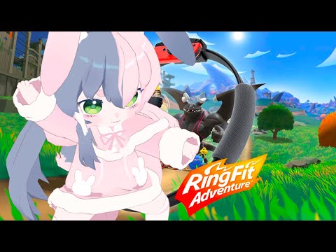 Vtuber works out for the first time in her life