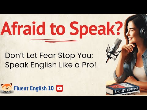 ✨English Fear No More:  💪 Speak Fluently and Confidently