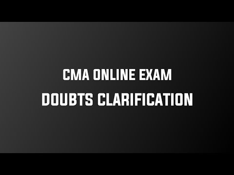 CMA Dec 2020 exams | All doubts cleared