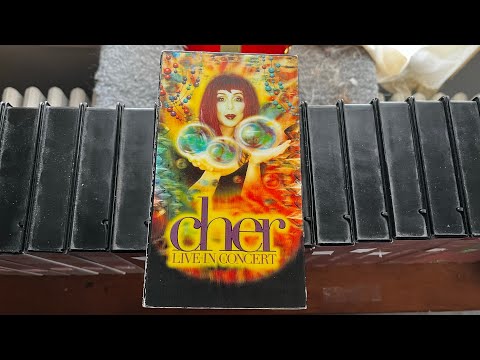 Opening To Cher: Live In Concert 1999 VHS (HBO Home Video/Warner Music Vision) (RARE)