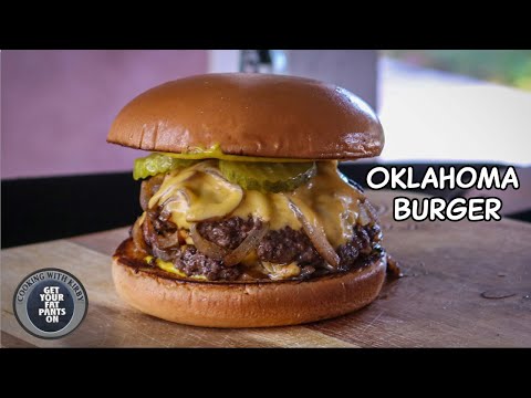 Oklahoma Burger - Smash Burgers - Blackstone Griddle