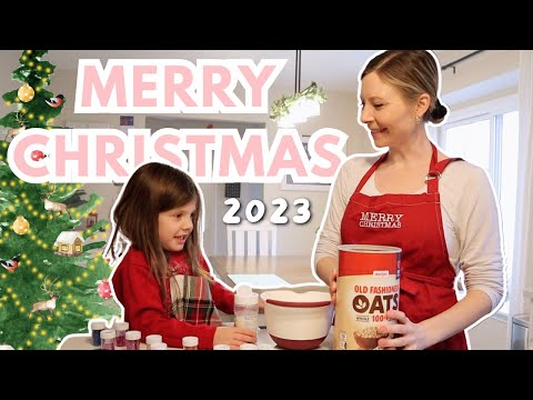 The Hajal Family Christmas Vlog 2023🩷🎄(cinnamon roll recipe, reindeer dust, & getting sick)