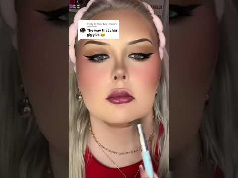 double chin contour tutorial #contouring #contourhacks #contourtutorial #makeuptutorial #makeuplooks