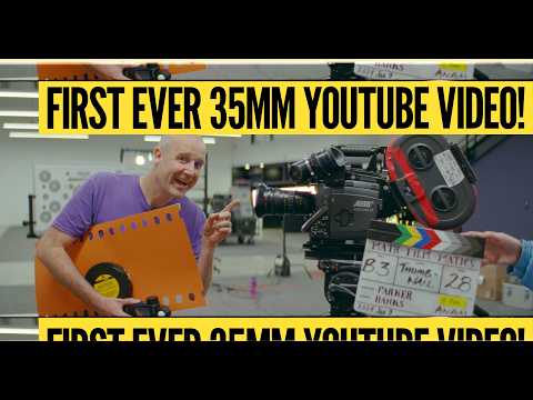 We shot a YouTube video about film formats on 35mm film