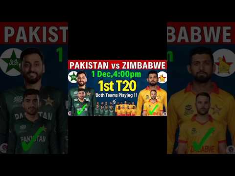 Pak vs Zim: Who's Got the Better T20 Dream Team?