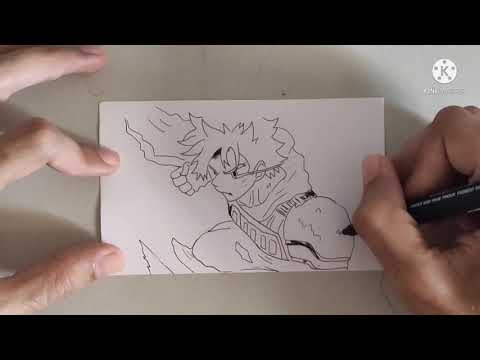 speed art do mirio #bokunoheroacademia