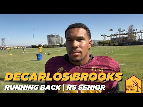 ASU RB DeCarlos Brooks on OSU's defense & improving on the road