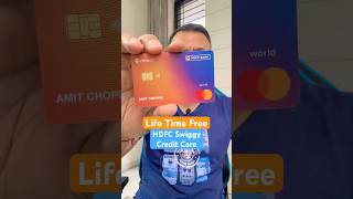 HDFC Swiggy Life Time Free Credit Card - Unboxing #epmshorts